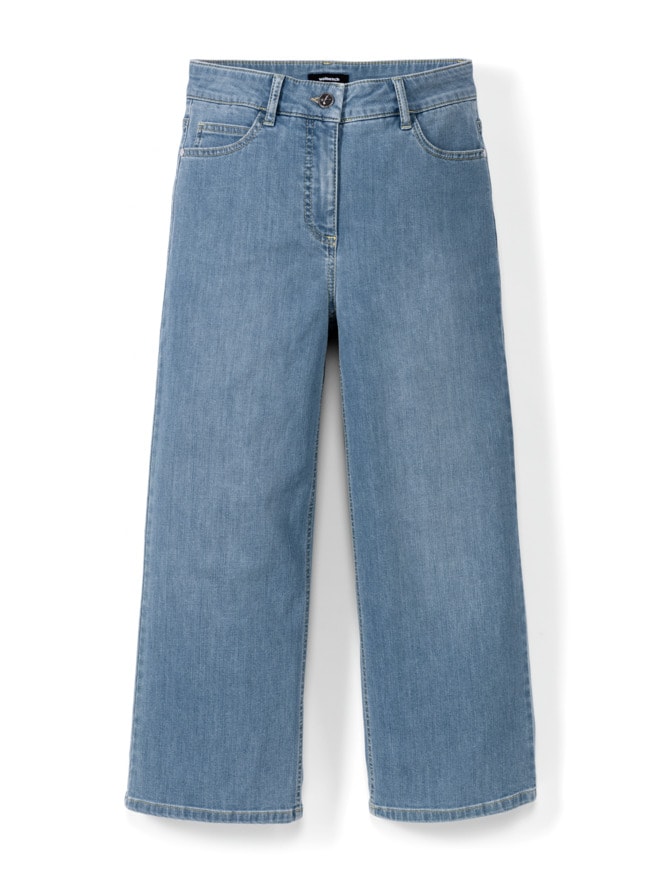 Ultraleicht-Jeans-Culotte