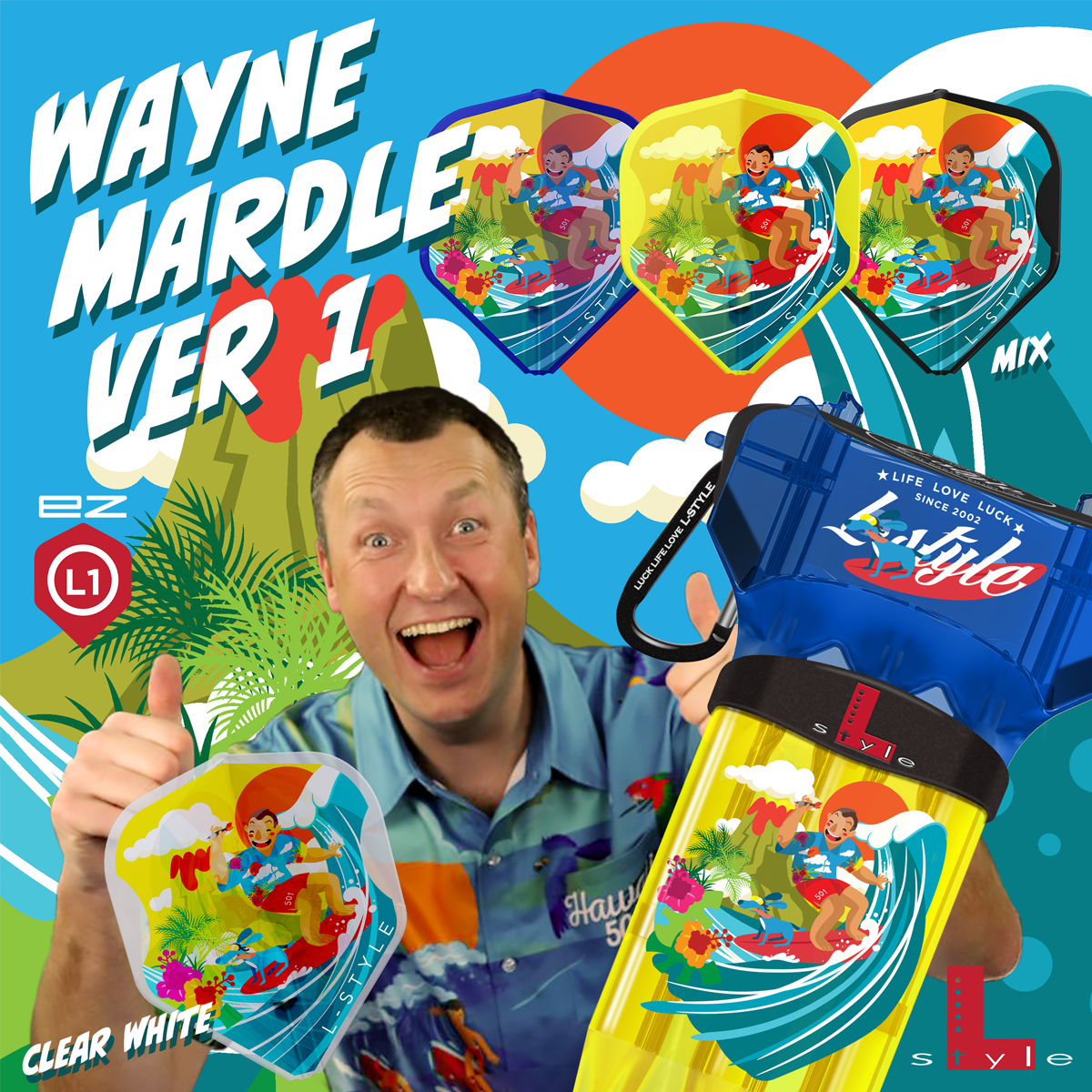 L-Style - Krystal One Case - Wayne Mardle