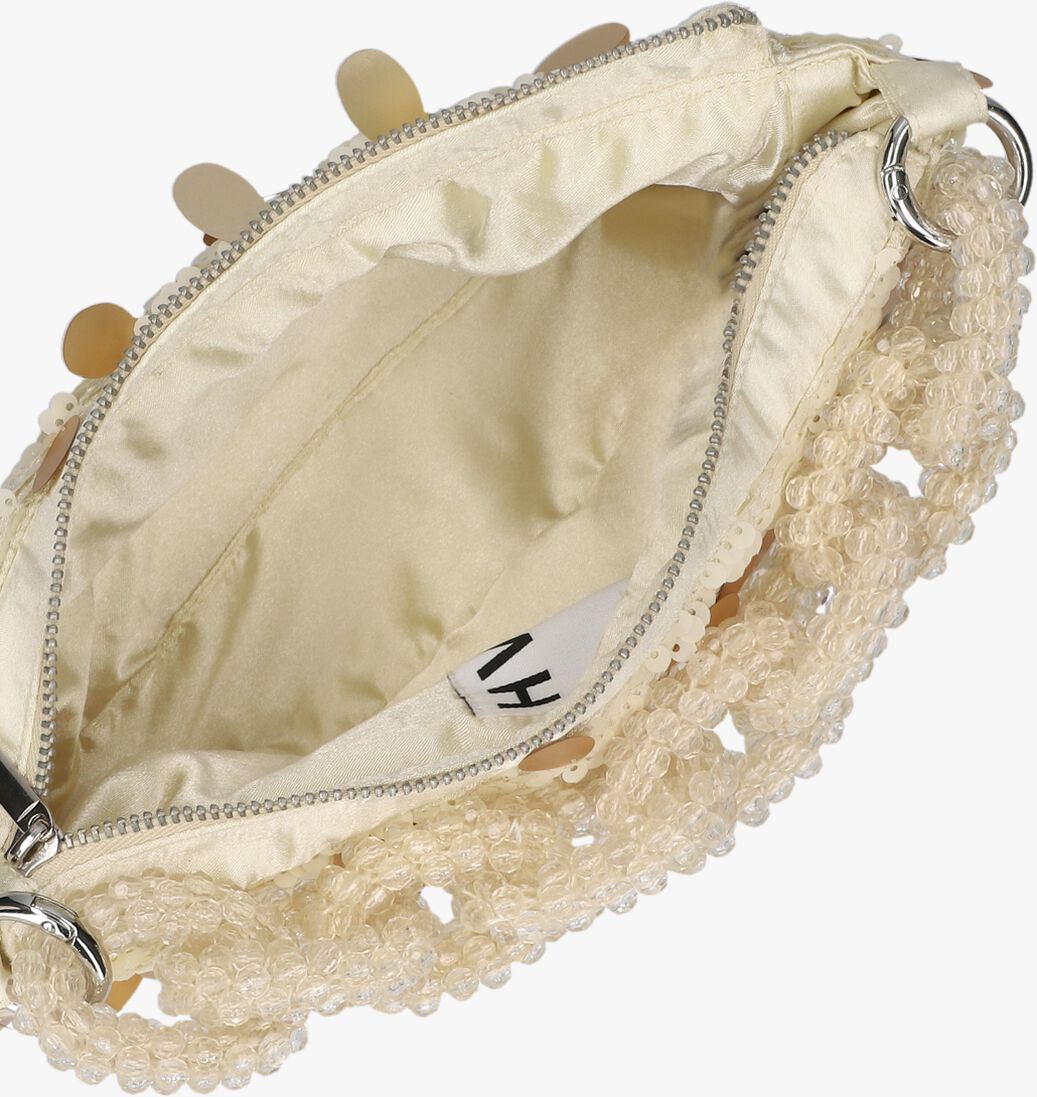 HVISK beige hvisk schoudertas tori sequins
