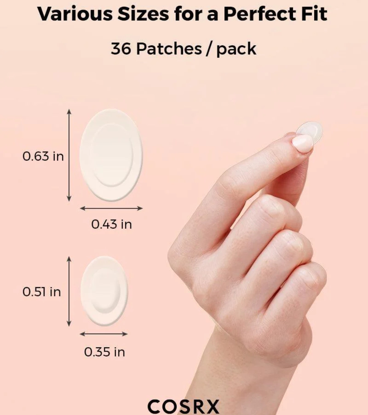 COSRX - Manchas para manchas Master Patch Intensive - 36 unidades