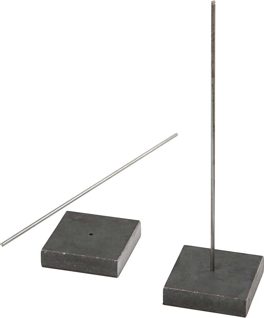 Metalfod - Str. 4X4X1 CM - Hulstr. 2 MM - 1 Stk