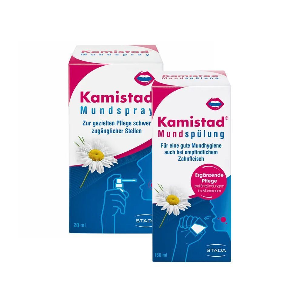 Kamistad® Mundspray + Kamistad® Mundspülung