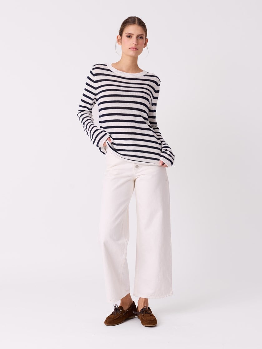 Julianne cropped jeans Marshmallow