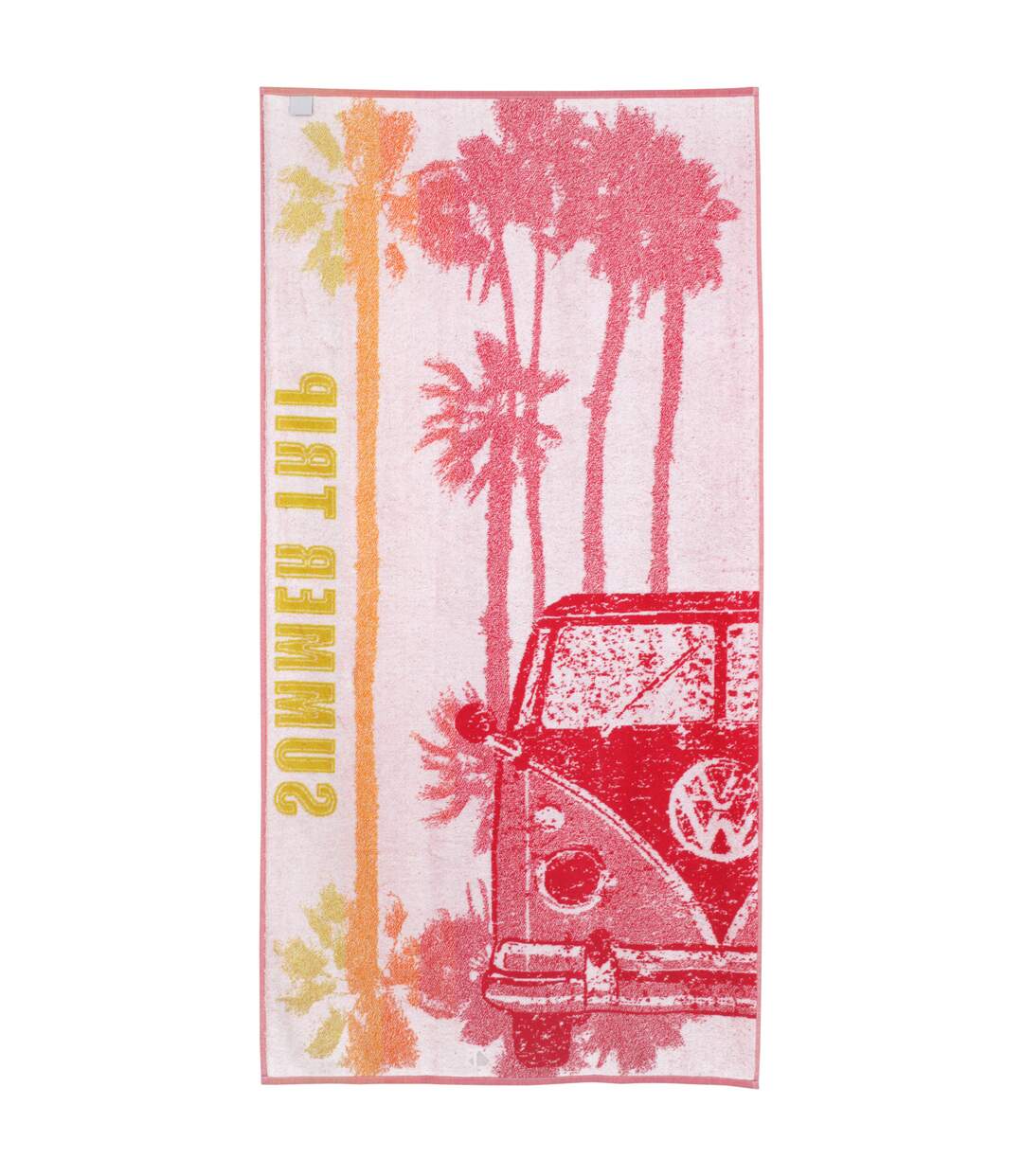 Drap de plage 75x150 cm SUMMER TRIP Orange
