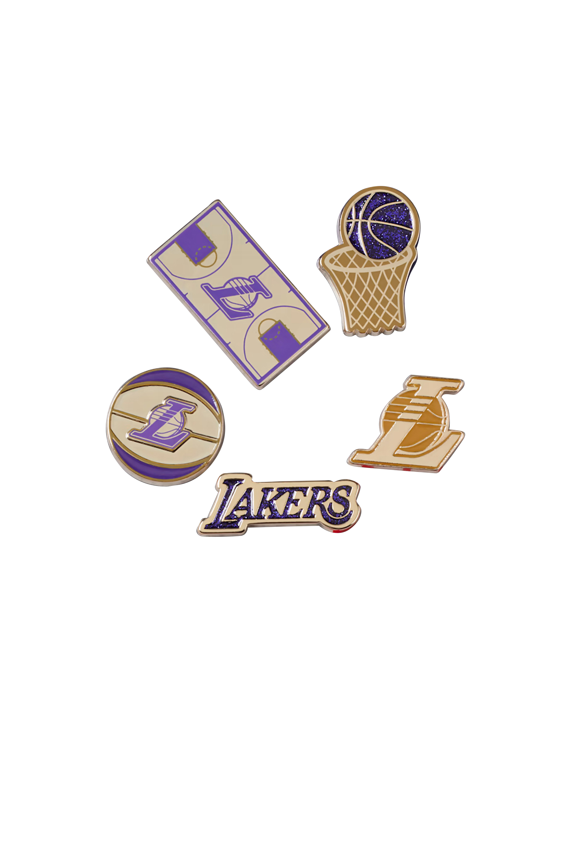 CROCS Breloques  NBA LA LAKERS ELEVATED  Multicolore