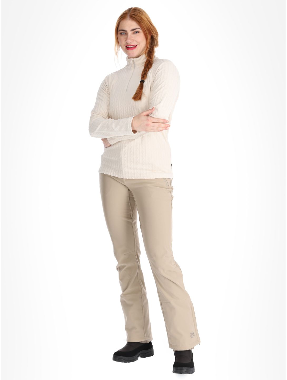 PRTGAIL 1/4 zip skipully dames