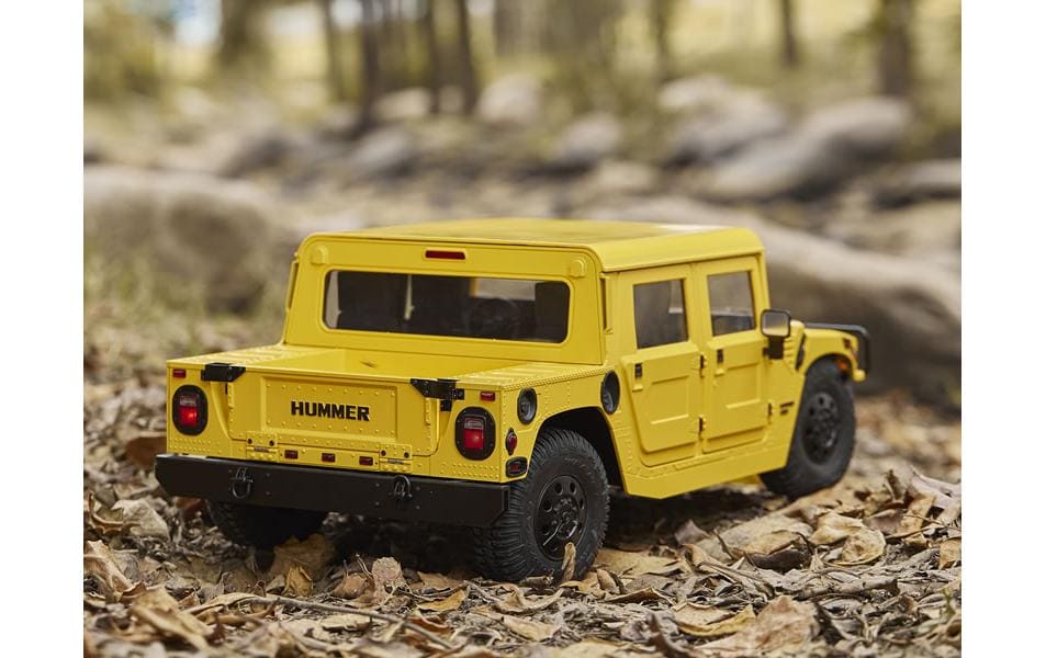 Scale Crawler Hummer H1 Alpha Gelb 1:12 ARTR<br>Detailgetreues Hummer H1 Scale RC Modell