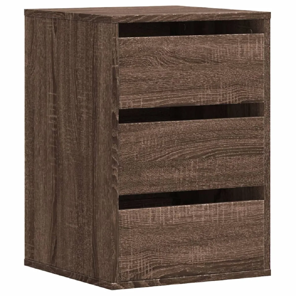 vidaXL Commode d'angle - Marron