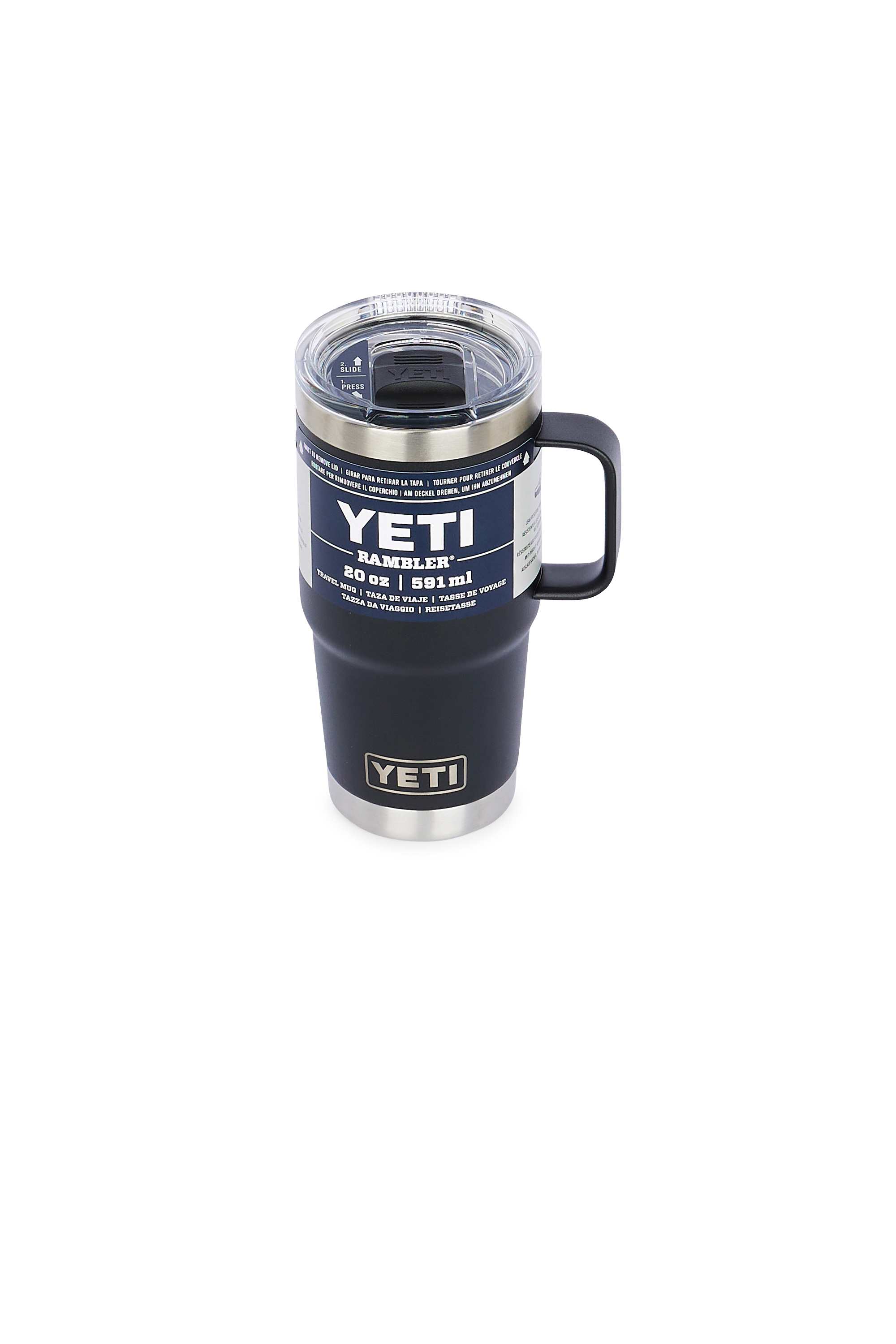 YETI Thermos RAMBLER 20 Noir