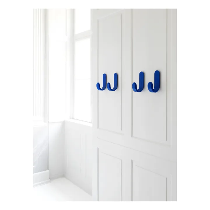 Normann Copenhagen Patère Curve | Bleu roi