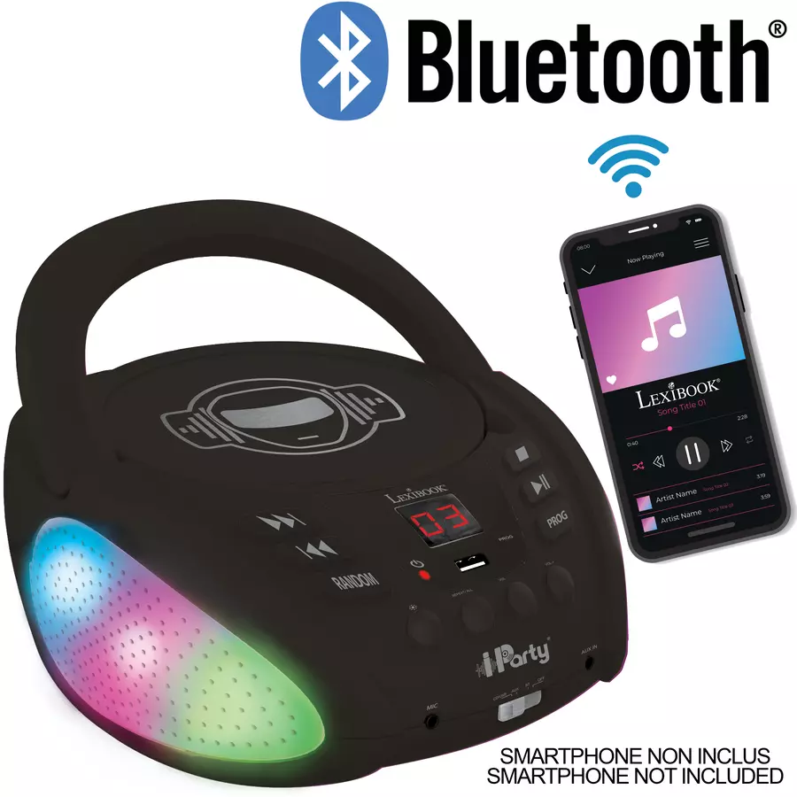 LEXIBOOK IParty Bluetooth CD-Player