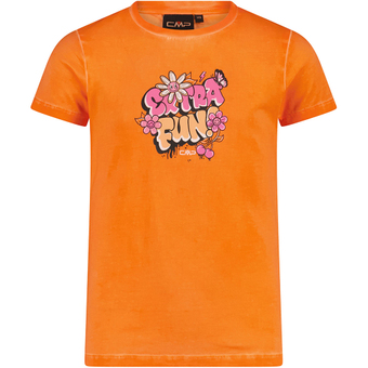CMP Girls Printed T-Shirt Tangeri Kinder
