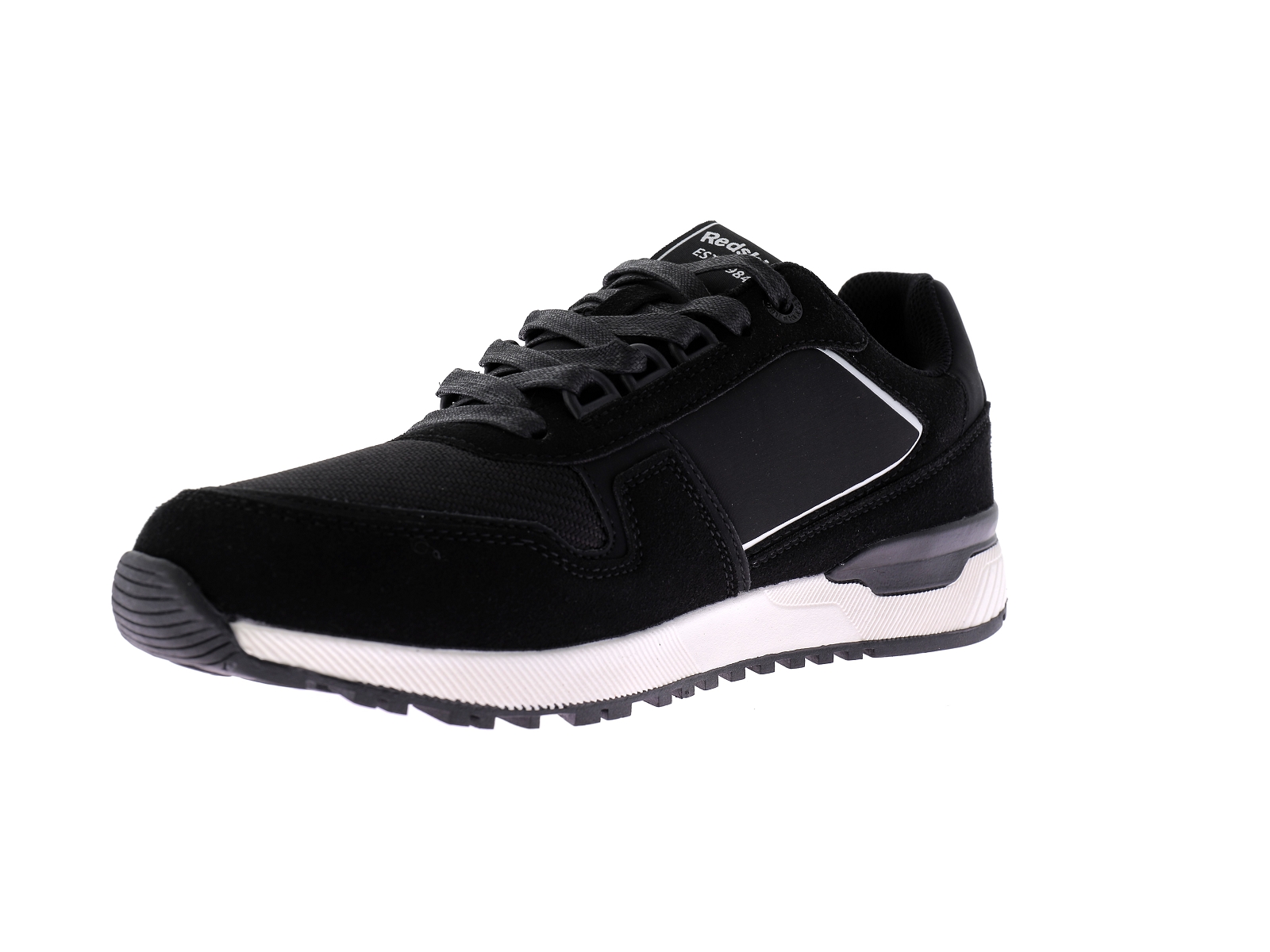 Redskins-BRAMS Matières combinées Noir Blanc