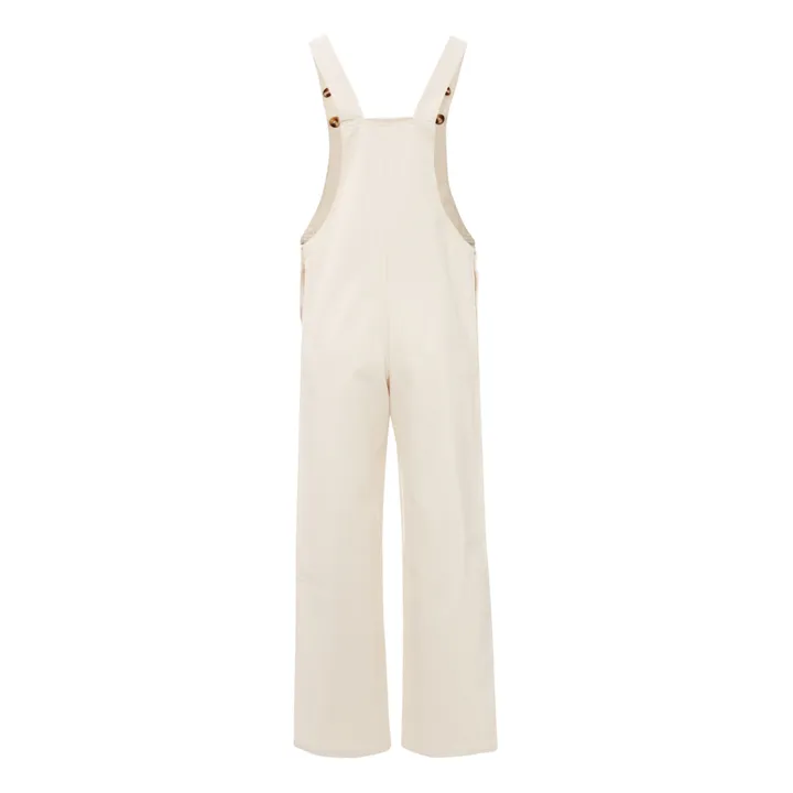 Poudre Organic Salopette Denim Quetsche - Collection Femme  | Ecru