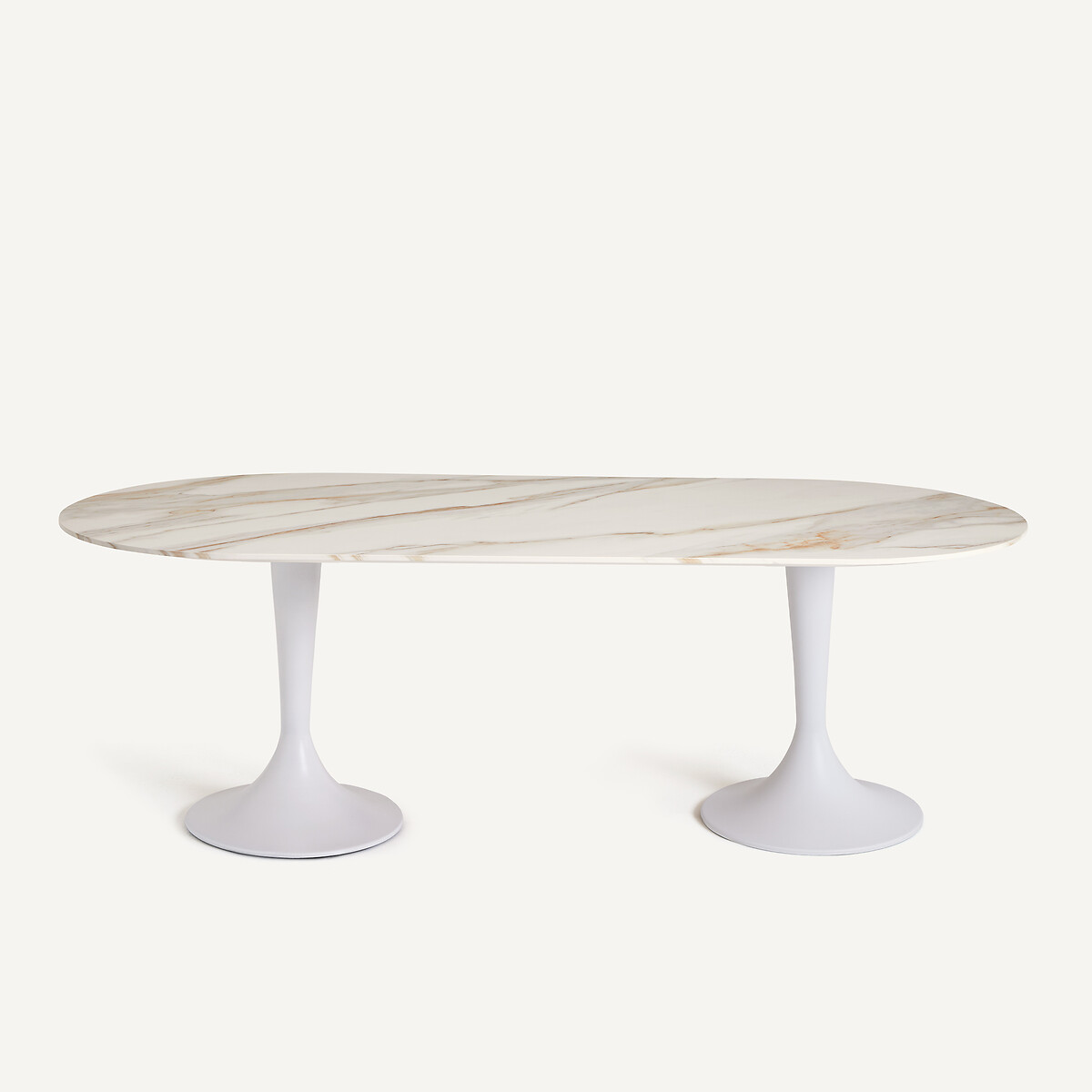 AM.PM<br>Tampo de mesa oval em cerâmica L220 cm, Ovalo
