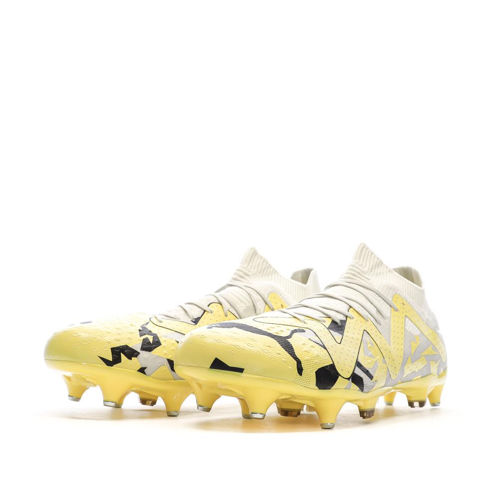 Puma Chaussures de football Grise/Jaune Homme Puma Future Match