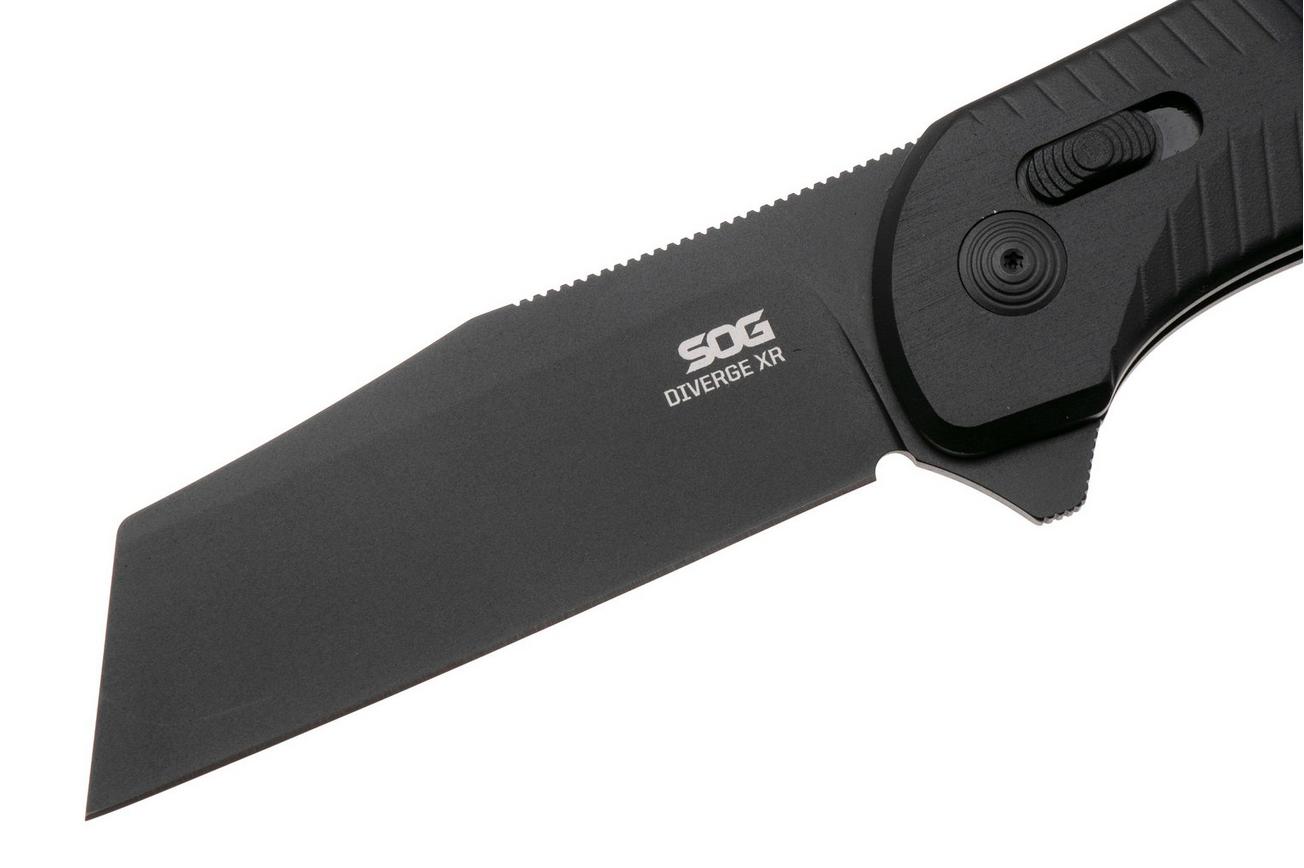 SOG Diverge XR 12-02-01-43, Black PVD D2, Black Aluminum zakmes