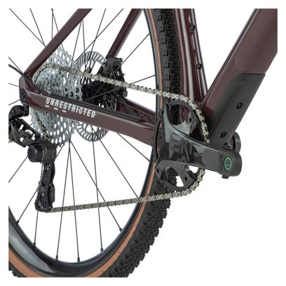 Gravel Bike BMC URS 01 Three Campagnolo Ekar 13V 700 mm Violet Prune