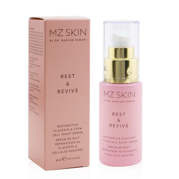 MZ Skin Rest & Revive Restorative Placenta & Stem Cell Night Serum 30ml/1.01oz