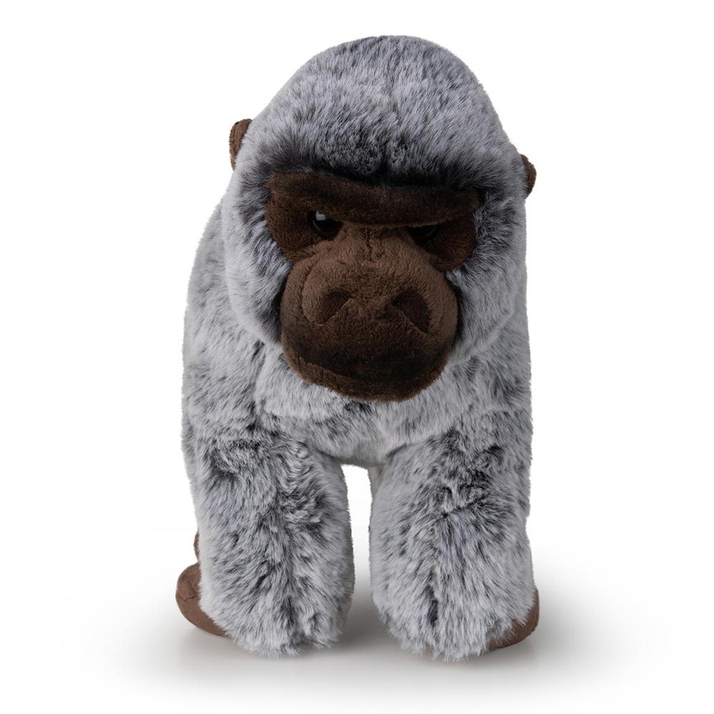 WWF - ECO Plüschtier - Gorilla (25cm) lebensecht Kuscheltier Stofftier Plüschfigur