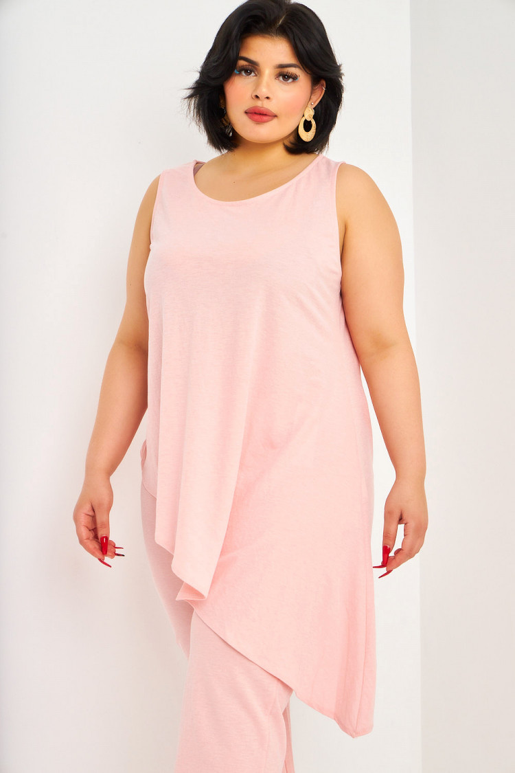 Ensemble rose top + pantalon