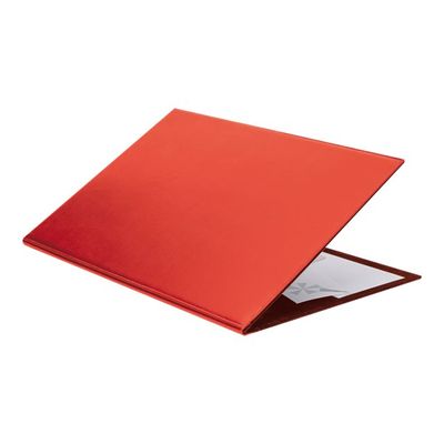 L'Agenda Moderne Satiny - Sous-main à rabat - 56 x 38 cm - orange - Quo Vadis