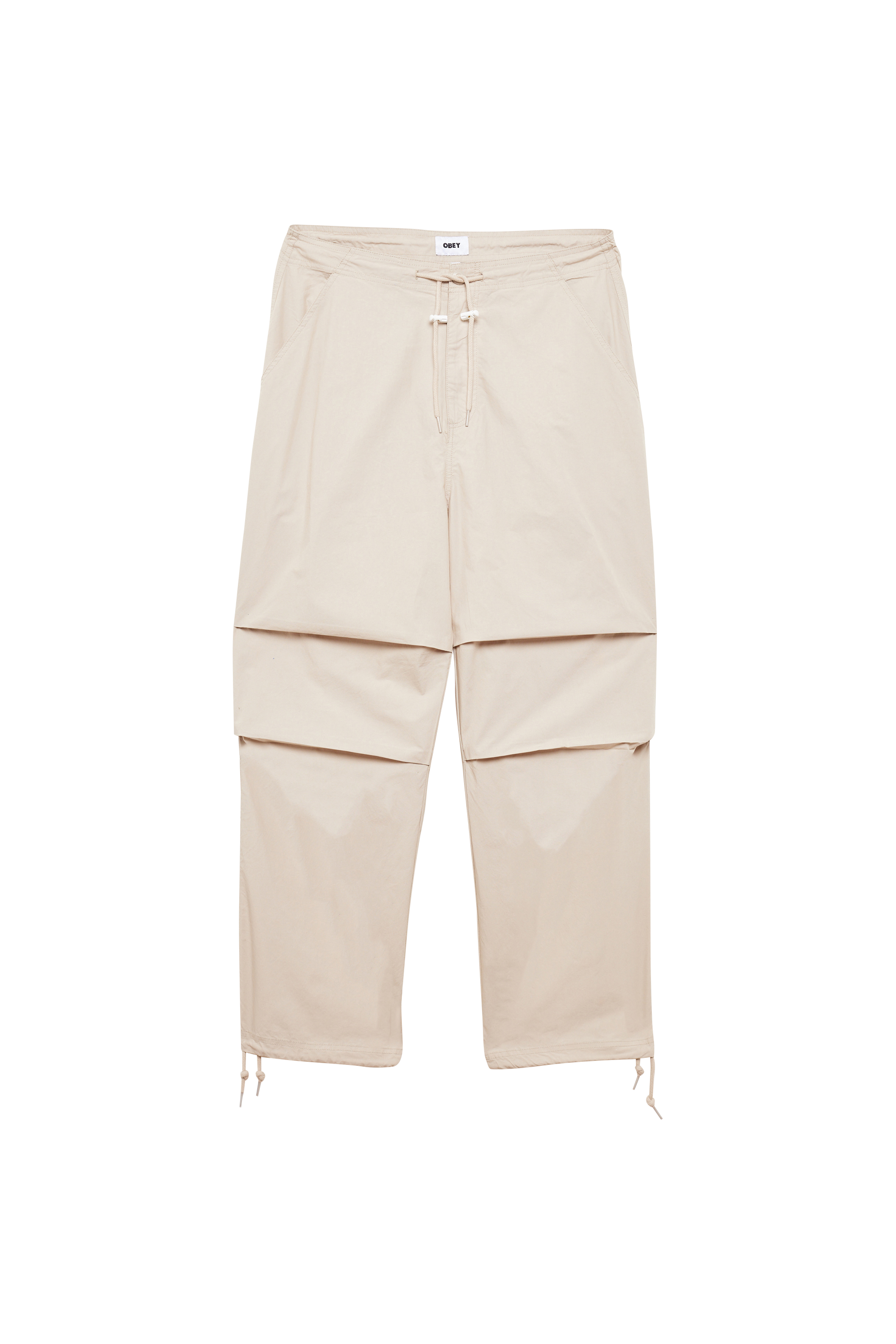 OBEY Pantalon  MINA PARACHUTE SIG SILVER Gris