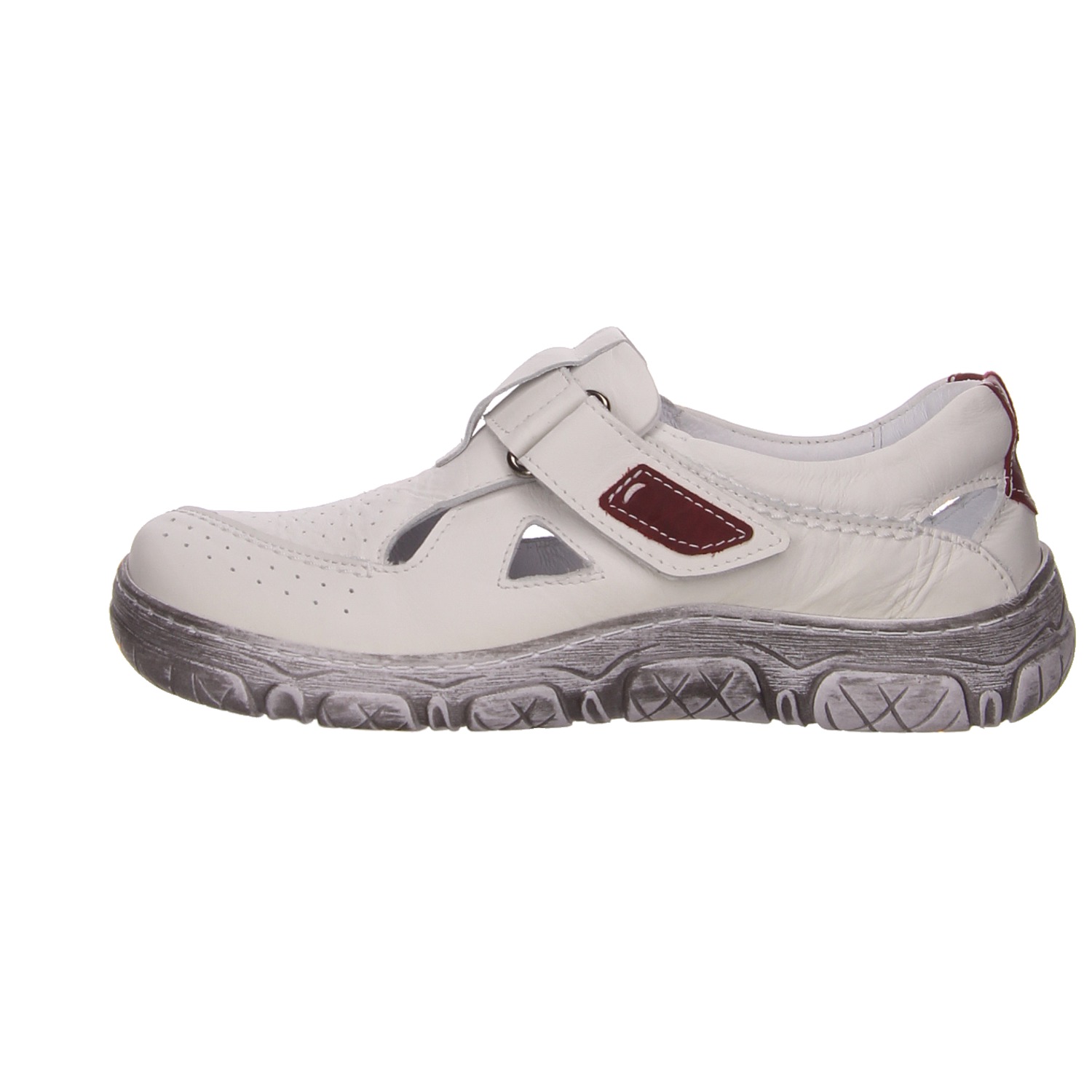 Krisbut Slipper weiß weiss/weiss kombi