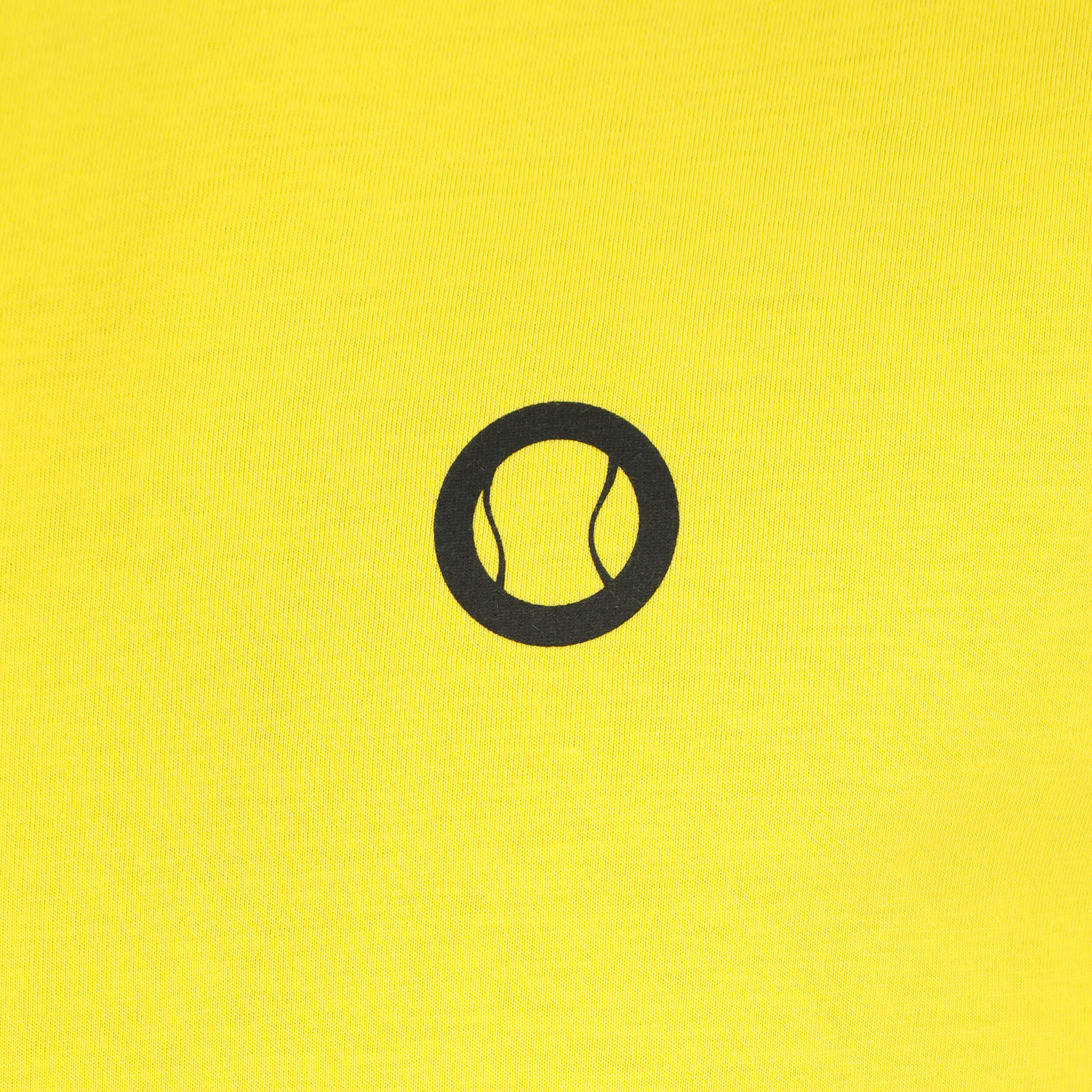 Tennis-Point Team Yellow T-shirt Hommes - Jaune