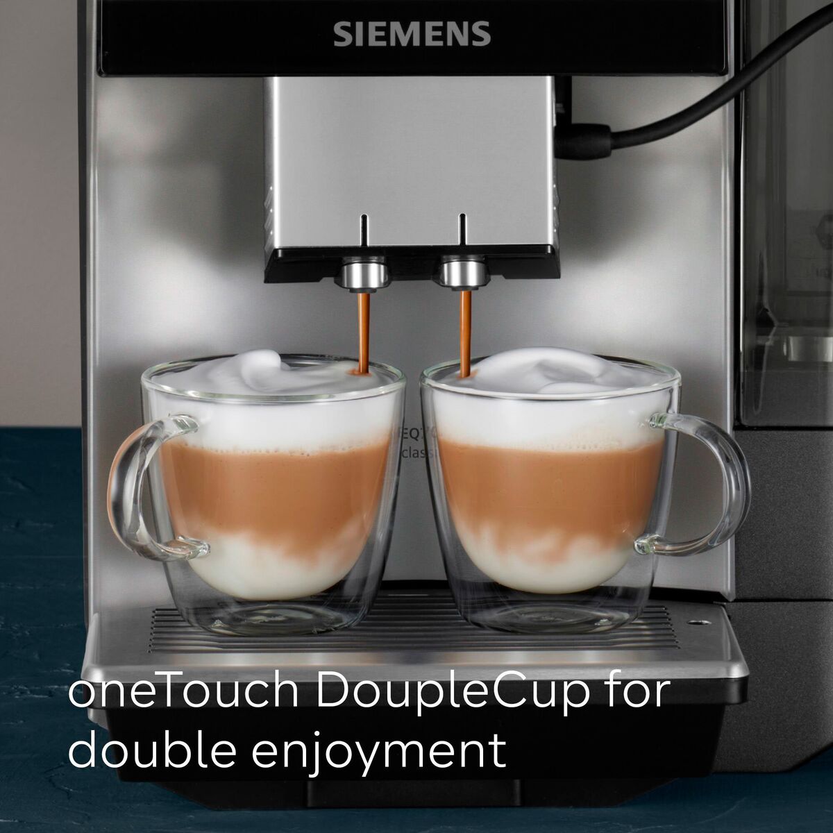 EQ700 Classic Morgendis helautomatisk kaffemaskin 2,4 liter