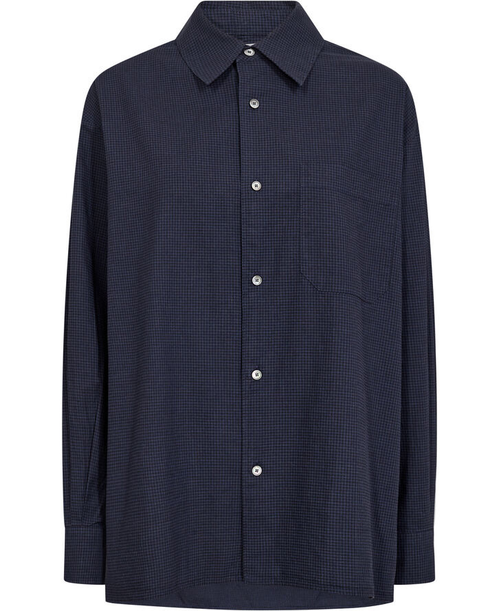 Hope TOXIC SHIRT Blue micro check