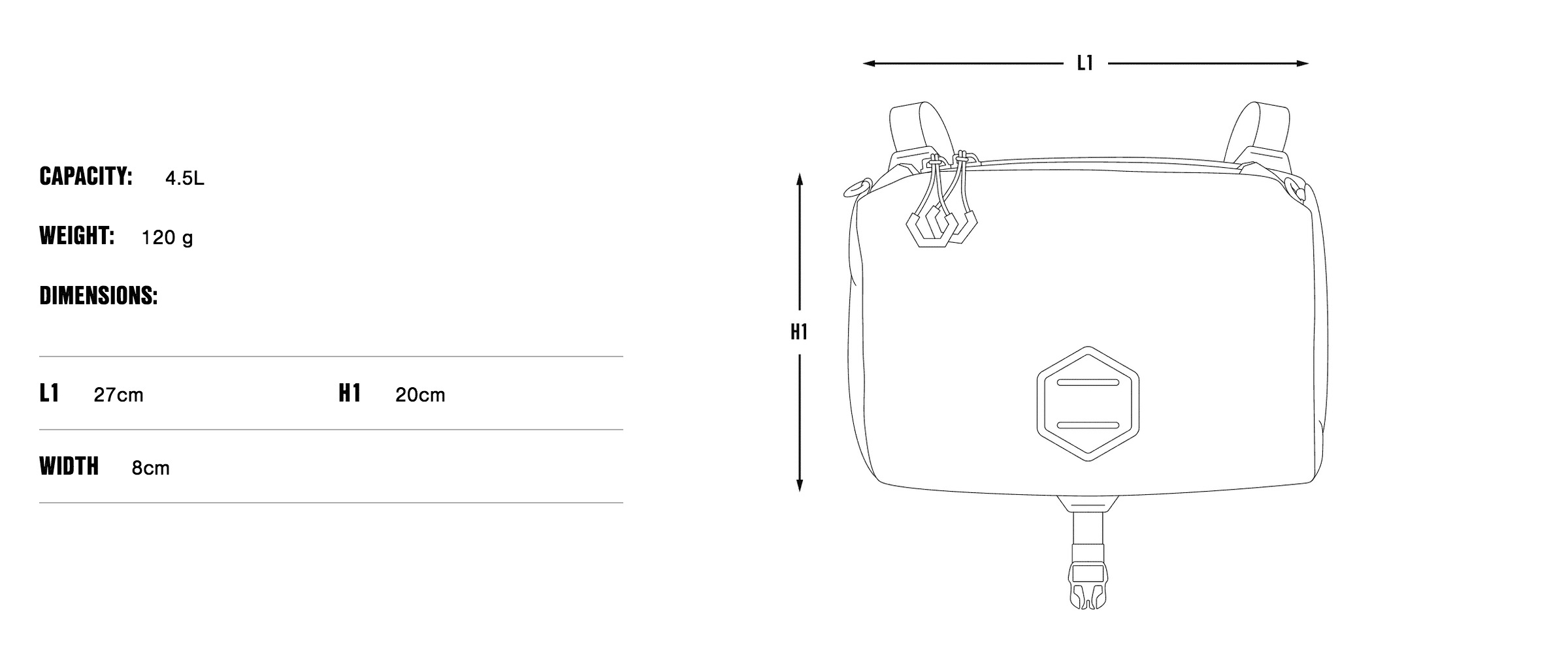 Expedition Accessory Pocket (4.5L)