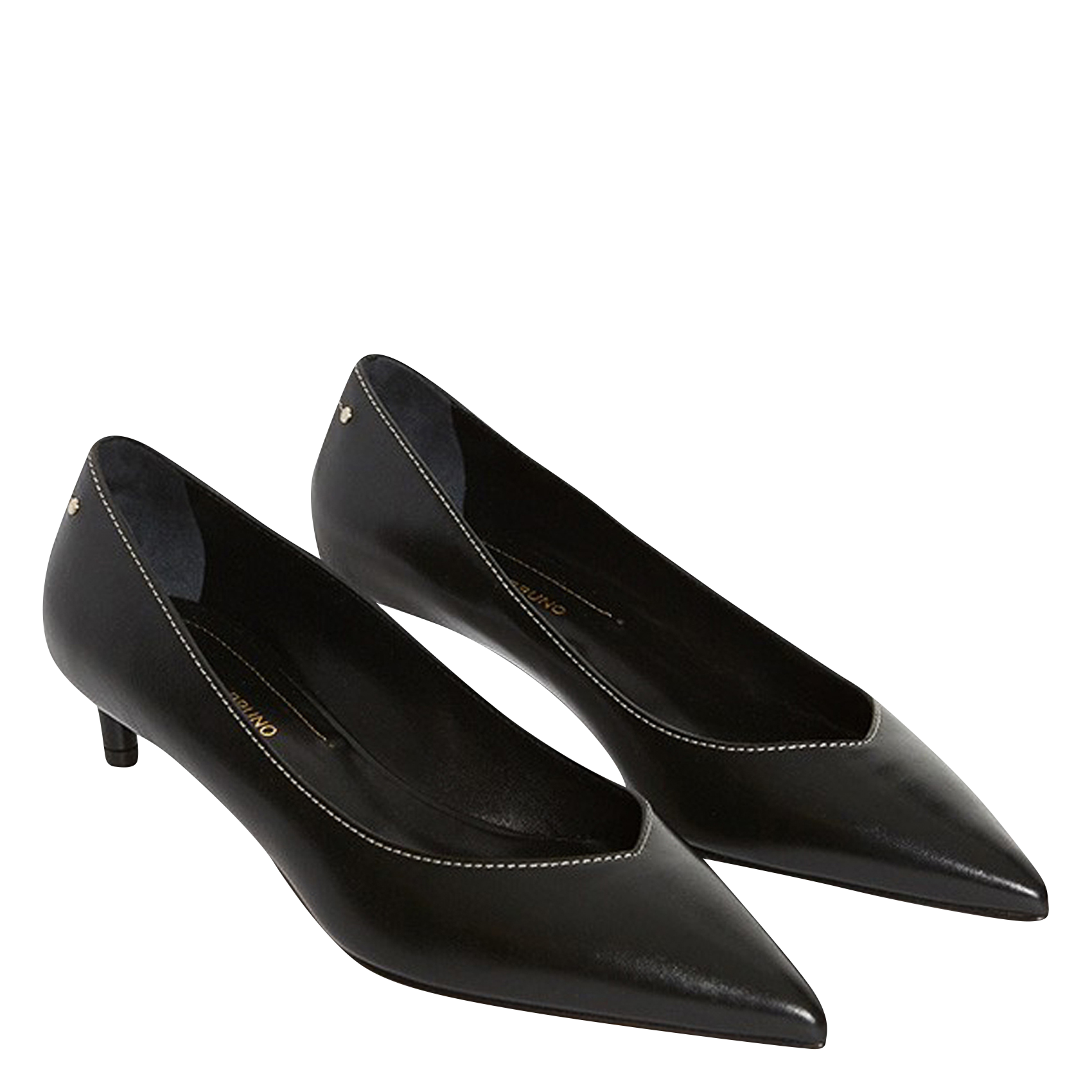 Escarpins en cuir | Noir