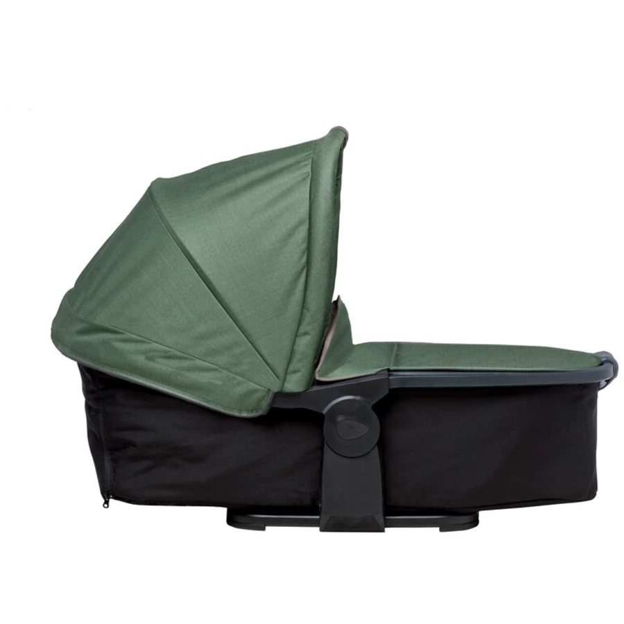 tfk Geschwisterwagen Duo 2 mit Luftkammer-Set Olive