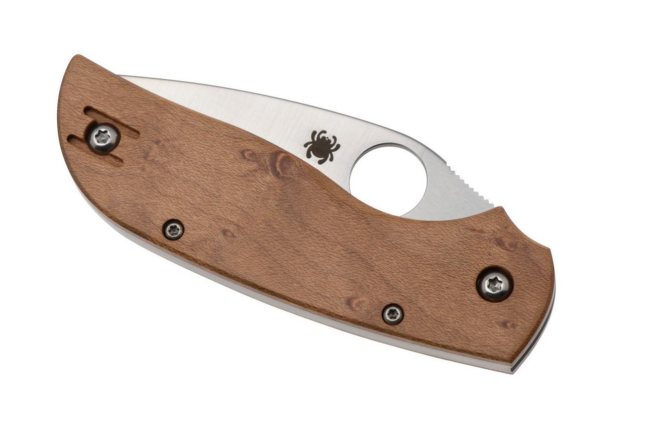Spyderco Chaparral Maple Wood Slipjoint C152NLWDP zakmes