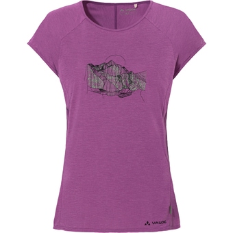 Vaude Tekoa II T-Shirt Magenta Damen