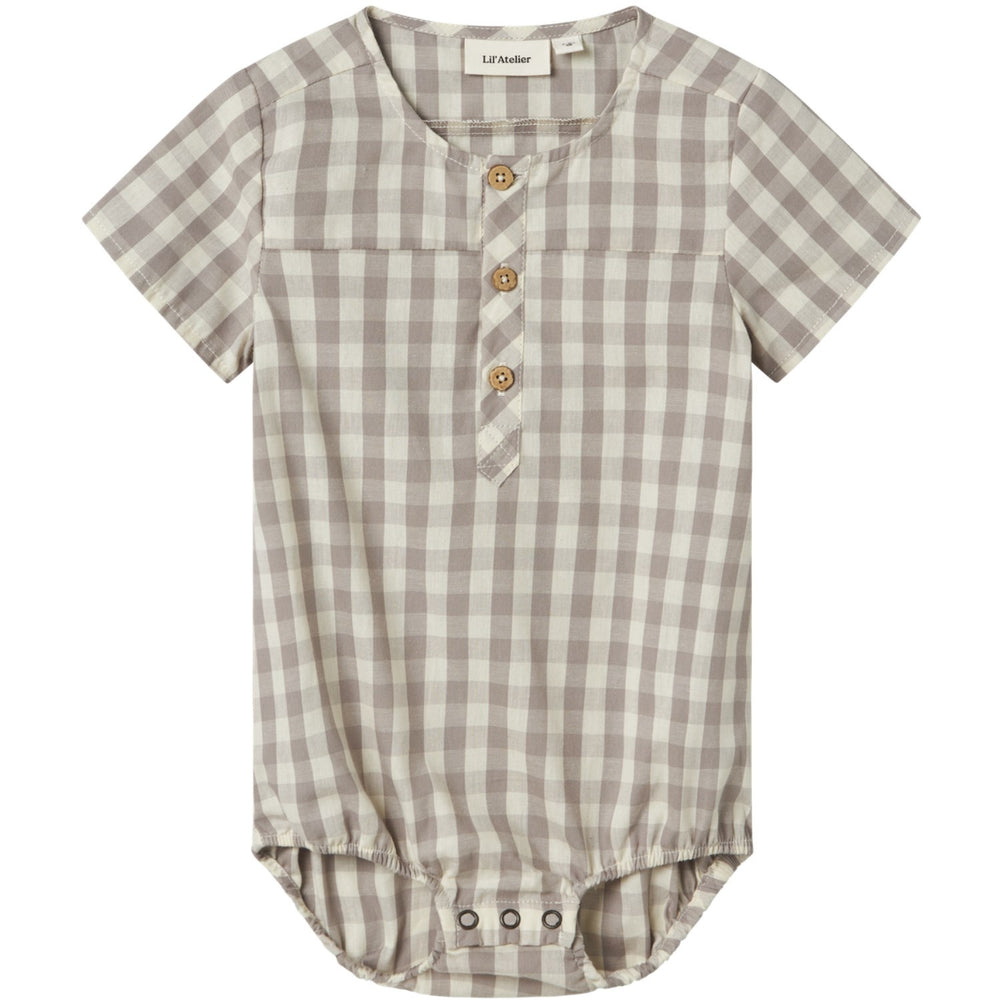 Køb Lil'Atelier Vapor Blue Didrik Loose Skjorte Body
