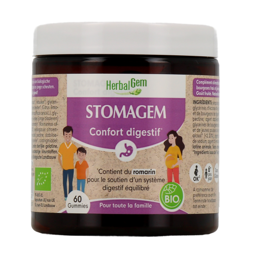 Herbalgem Stomagem Bio confort digestif - Gemmothérapie