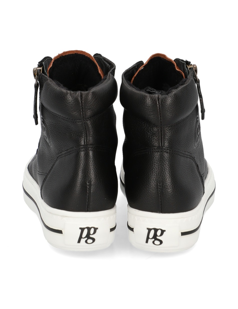 Glattleder Sneaker Mid Cut