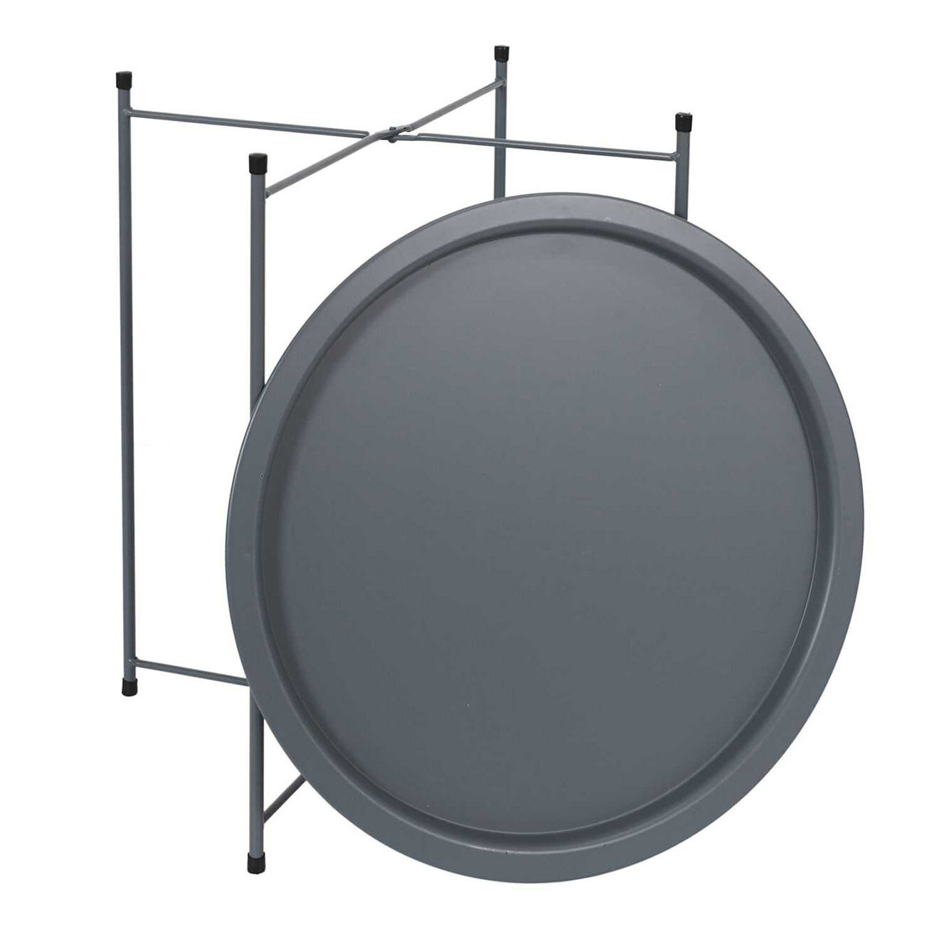 Home Deco Factory Table Sienna grise - D.47xH.50 cm