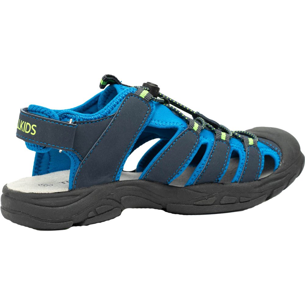 Trollkids Kvalvika Sandale Kinder navy viper green