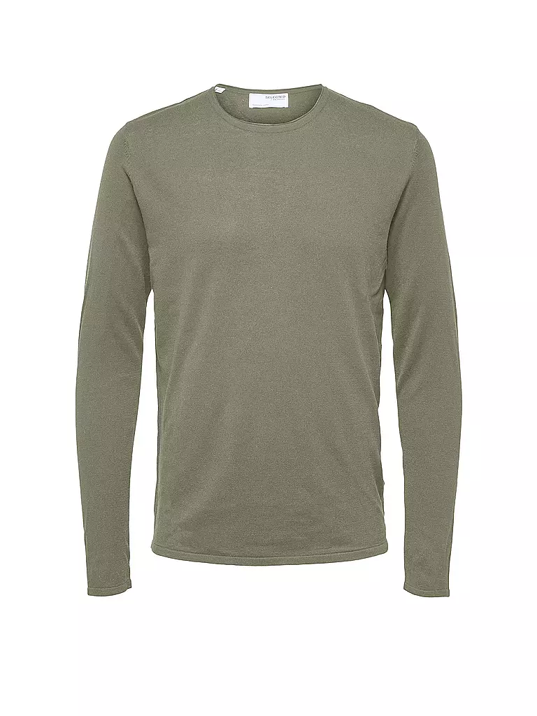 SELECTED Pullover SLHROME grün