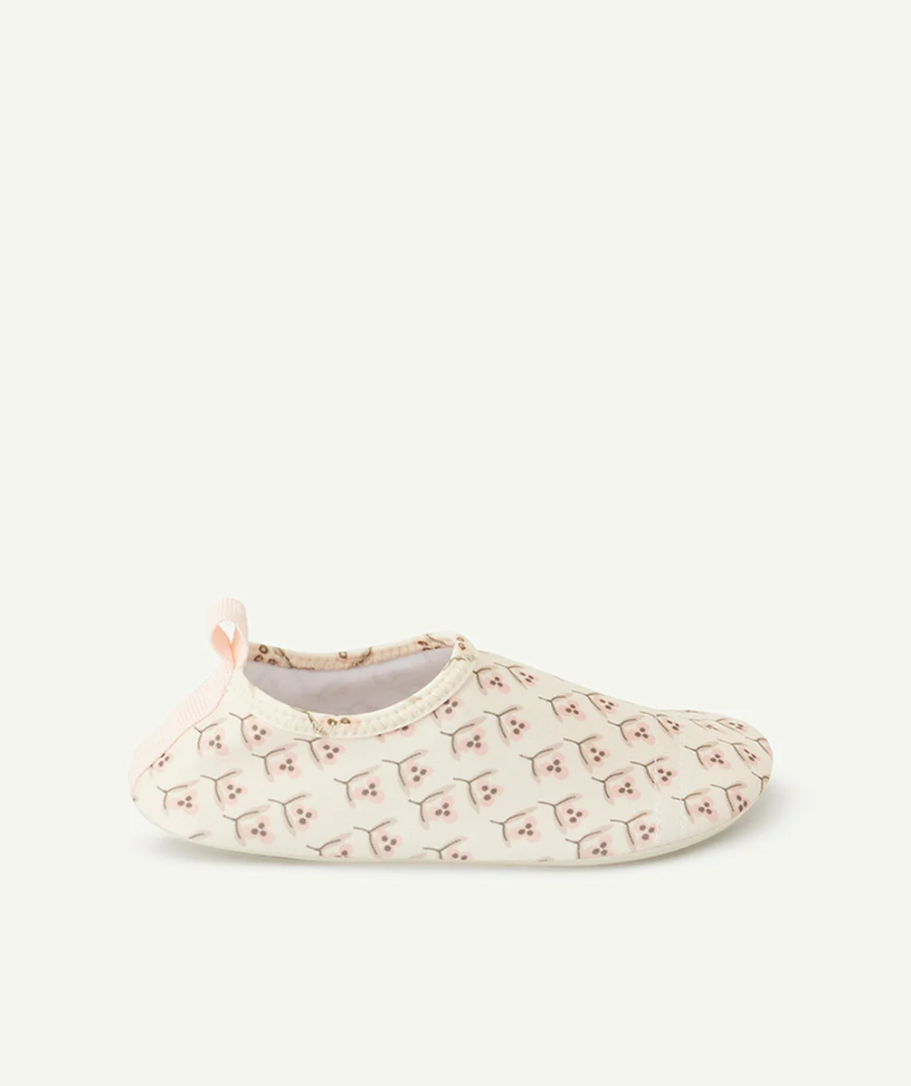 FRESKchausson de plage anti-uv bébé fille écru