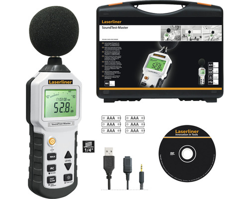 Laserliner SoundTest-Master geluidsniveaumeter