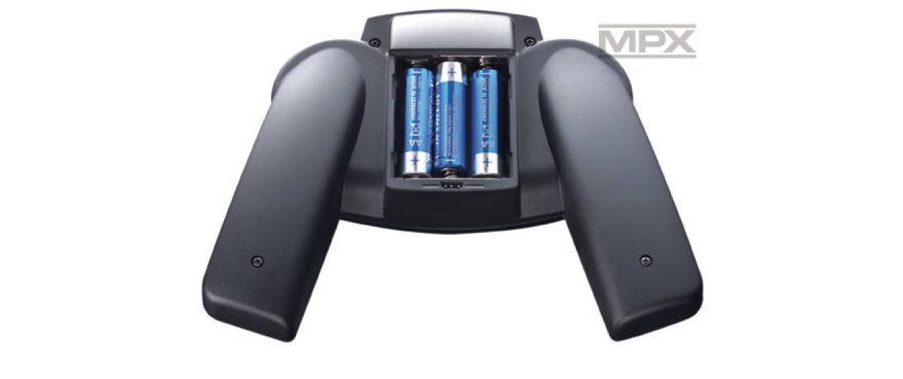 Fernsteuerung Smart SX 6-Kanal M-Link Mode 2+4 (Gas links)<br>2.4 GHz Sender inklusive Empfänger für Einsteiger