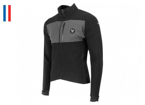 Veste Hiver LeBram Telegraphe Noir Coupe Ajustée