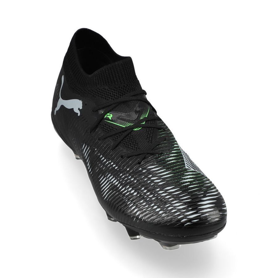 PUMA Future 8 Match FG/AG Eclipse - Noir/Cool Light Gray/Vert
