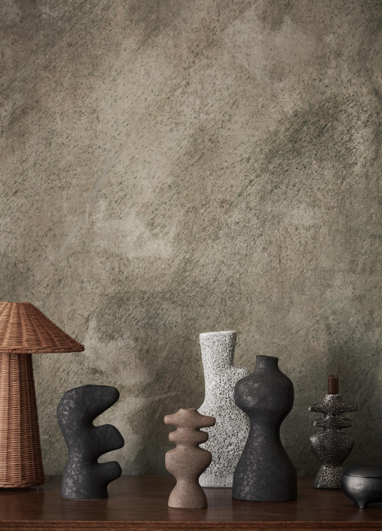 Ferm Living Yara vaas M rustic iron