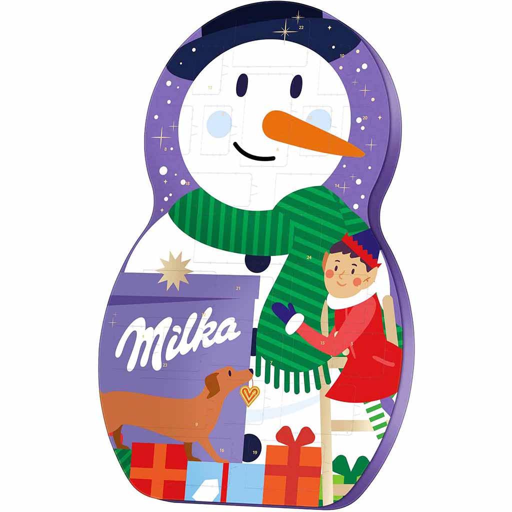 Milka Snow Mix Adventskalender 213g MHD:31.3.25