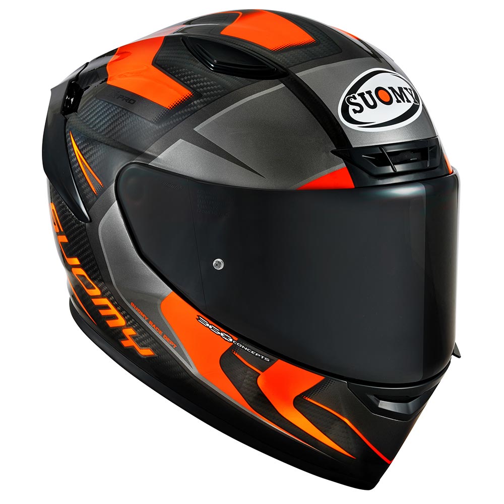 Suomy - Casque TX-Pro Advance Noir / Orange fluo